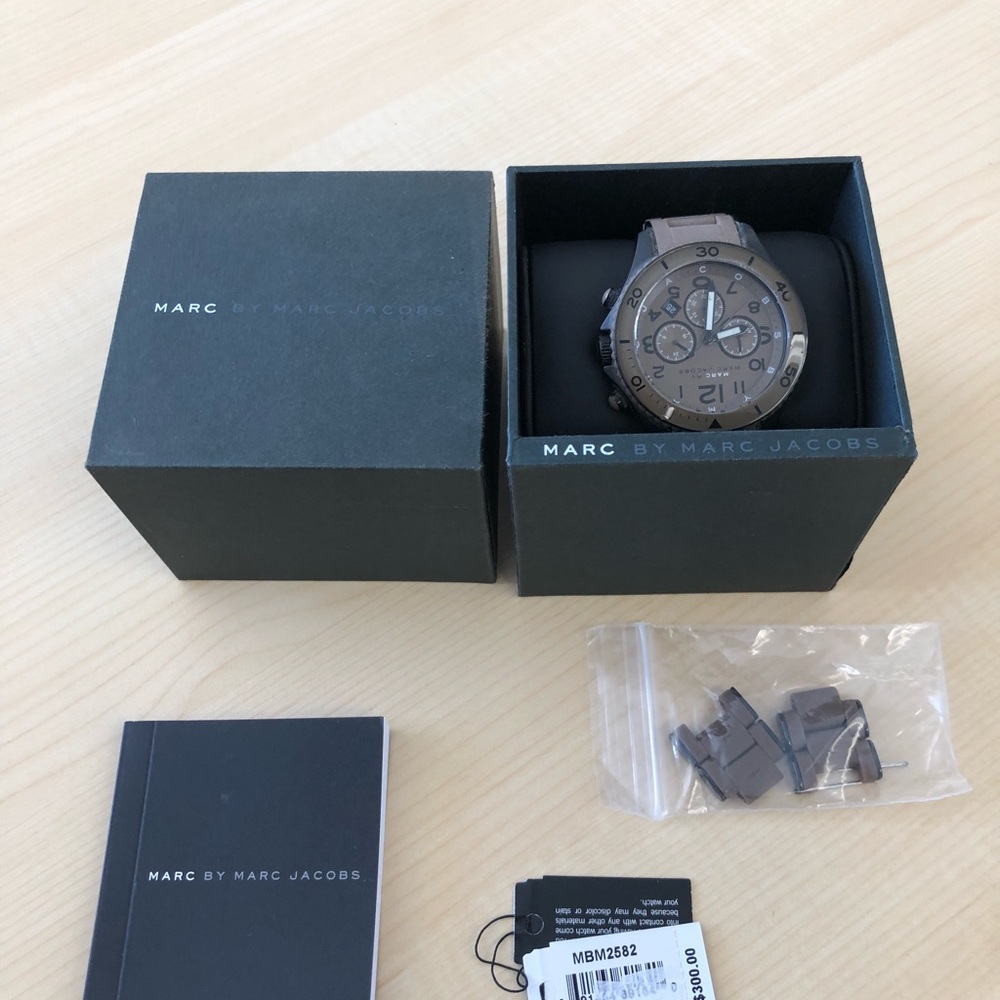 Marc by Marc Jacob Mens oversized watch